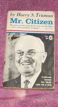 paperback book /mr.citizen {by harry s truman} - £6.33 GBP