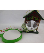 Best Cat 2010 American Greetings Cards Co 2.75&quot; Christmas Ornament + paw... - $9.45 CAD