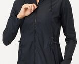 NWT TAIL ACTIVEWEAR BLACK NOLA Full Zip Windbreaker Rain Jacket - Size S - $49.99