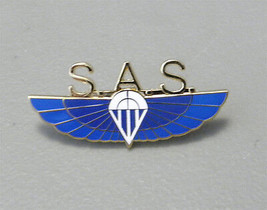 S.A.S. SPECIAL AIR SERVICE BRITISH PARATROOPER PIN BADGE 2 INCHES - $6.24