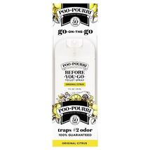 Poo-Pourri Before-You-Go Toilet Spray, Original Citrus, 1 Fl Oz Pocket T... - $10.95