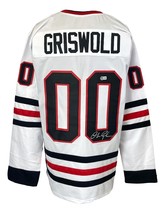 Chevy Chase Signé Lampoons Noël Vacation Blanc Griswold Jersey Bas - £174.51 GBP