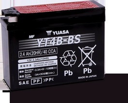 Yuasa Maintenance Free Battery YT4B-BS YUAM62T4B see list - $127.25