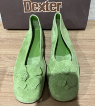 Vintage Dexter Lime Suede Garnet  Shoes Size 7.5 M Vintage Never Worn NEW - £68.08 GBP