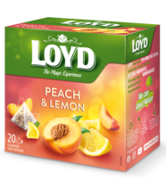 LOYD Green Tea w/ Matcha: PEACH &amp; LEMON -20 tea bags-1 box FREE SHIPPING - $9.89