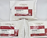 3x L'Oreal Revitalift Makeup Removing Towelettes 30 ct - $36.75