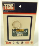1996 Green Bay Packers NFC Champions Keychain Key Ring  - £7.65 GBP