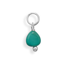 December Birthstone Turquoise Bead Charm - £13.58 GBP