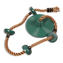 Climbing Rope Swings For Trees, Heavy Duty Plastic Disc Swing Seat For K... - $52.99