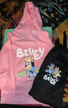 Kids Bluey Bingo Print Casual Hoodie Hoody Jumper+Pants Suit Tracksuit Set 7-9 - £23.64 GBP