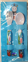 Thomas &amp; Friends Train Plastic Fork and Spoon Set from Japan - $12.41