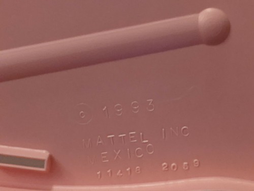 Barbie 1995 Pink 'n Pretty House 11418 Replacement Part Deck Floor Pink Item image 3