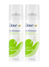 Dove Detox and Purify Dry Shampoo 5 Oz 2 Pack - £14.89 GBP