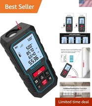 Portable 229ft Laser Distance Measure, Waterproof &amp; Multi-Function Capab... - $952.78 MXN