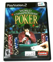 Vtg PS2 World Championship Poker Game Disc Only In Original Case - £2.34 GBP