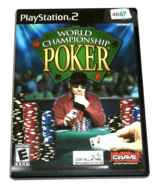 VTG PS2 WORLD CHAMPIONSHIP POKER GAME DISC ONLY IN ORIGINAL CASE - $4.10 CAD
