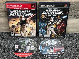 Star Wars: Battlefront &amp; Battlefront II (PlayStation 2) Case &amp; Disc - Te... - €12,01 EUR