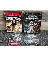 Star Wars: Battlefront &amp; Battlefront II (PlayStation 2) Case &amp; Disc - Te... - $254.45 MXN