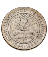1946 50C Iowa Commemorative Half Dollar in Choice/Gem BU Condition - €119,79 EUR
