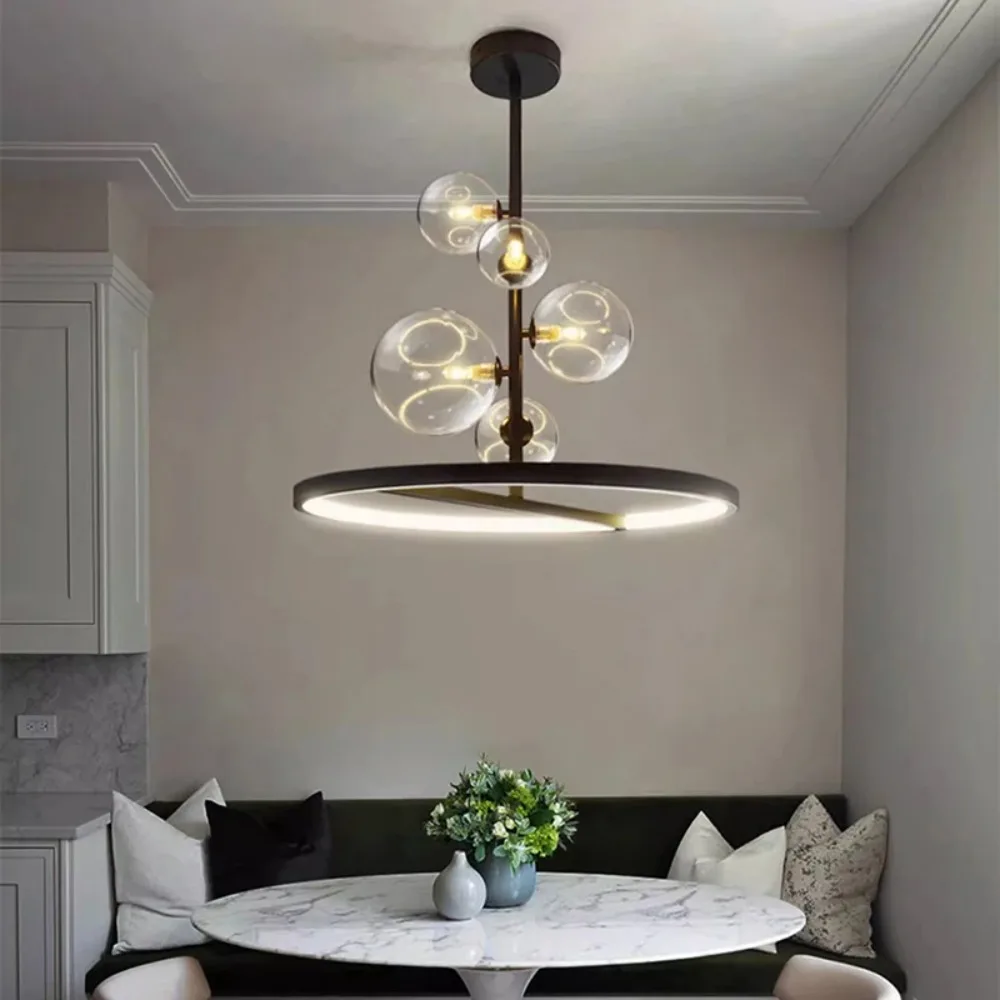Nordic Home Decor Chandeliers for Dining Room Lustre Pendant Lights Hanging - $164.57+