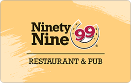 Ninety Nine Restaurant &amp; Pub - $5.00+