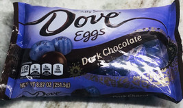 Dove Silky Smooth/Dark Chocolate Eggs:8.87oz. ShipN24Hours - £11.96 GBP