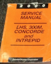 2000 Chrysler Concorde Dodge Intrepid 300M LHS Servizio Shop Repair Manual OEM - £14.14 GBP