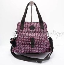NWT Kipling HB6335 Pahneiro Crossbody Shoulder Bag Nylon Mystery Soft Berry Pink - £59.27 GBP