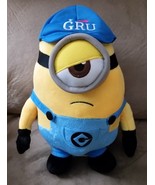 DISNEY MINIONS I HEART GRU BLUE HAT New Plush Stuffed Animal 10&quot; JAPAN T... - $54.69 CAD