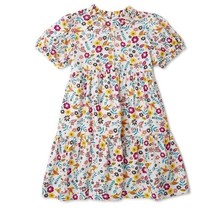 Wonder Nation ~ Ivory w/Multicolored Floral Design ~ Rayon ~ Girls Size 3T Dress - £11.76 GBP