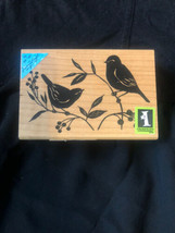 Susan Winget Inkadinkado Pair Of Birds On Branches &amp; Berries Stamp 60-00675 - £16.13 GBP