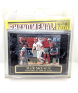 Mark McGwire St. Louis Sept. 27, 1998 Home Run 70 Actual Photo Phenomena... - $165.82 MXN