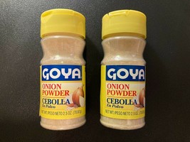 GOYA Onion Powder Seasoning - 2 Pack of 2.5 oz Each - Expiration 08/24/2025 - £12.42 GBP