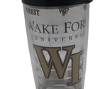 College Double Wall Tumbler 16 oz WF (Wake Forest) - £12.02 GBP