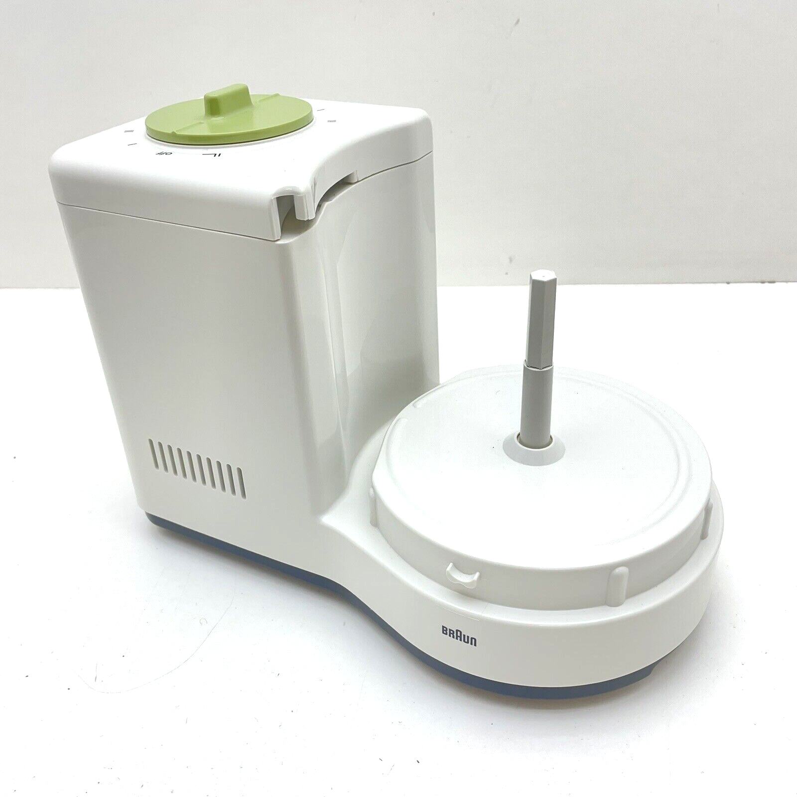 Braun White Food Processor Model 4259 Motor Base Replacement Part