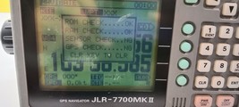 Jrc JLR-7700MK Ii Ver 12YM Gps Navigator Japan Radio Company Marine JLR7700MKII - £260.27 GBP