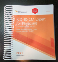 2021 ICD-10-CM Expert for Physicians with Guidelines (Spiral) - $781.54 MXN