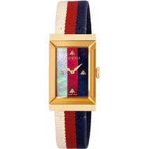 Gucci YA147405 Multi-Color Dial Nylon Strap Ladies Watch - £538.63 GBP