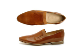 Brown Loafer Moccasin Slips On Derby Pointy Toe Women Formal Dress Class... - $127.39