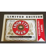 Limited Edition Iron City Beer Collectors Labels Pack of 10 - £6.19 GBP