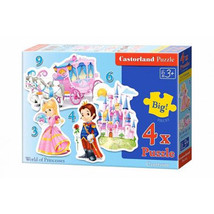 Castorland World of Princesses Puzzle Big - £27.20 GBP