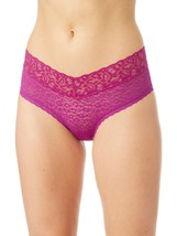 No Boundaries Women&#39;s All Over Lace Hipster Panties Size XS (4) Purple W Gold - £8.91 GBP