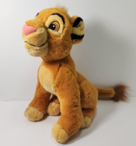 Disney Store Lion King Young SIMBA 14&quot; Authentic Plush Stuffed Animal Ex... - $12.19
