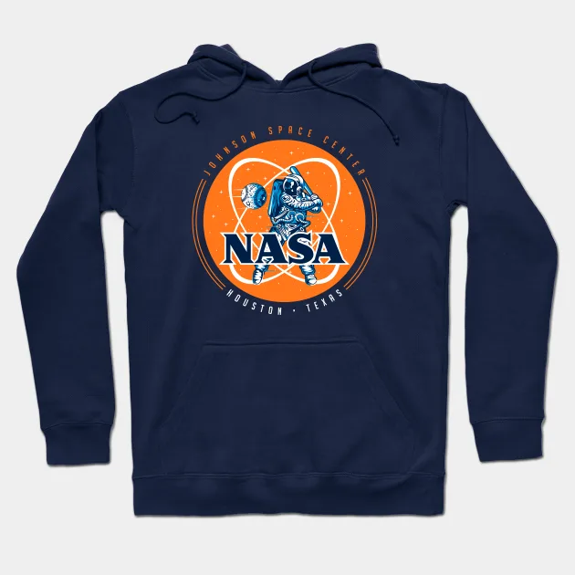 Retro Nasa Astros Logo - Orange Version Hoodie - $36.99