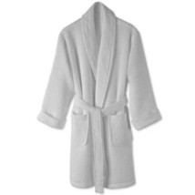 Hotel Collection | Luxurious White Spa Robe Cotton Waffle Textured S/M Nwt $200 - £76.35 GBP