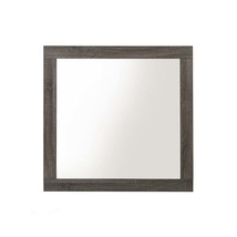 Avantika 35&quot;x35&quot; Mirror, Rustic Gray Oak Finish - $115.00
