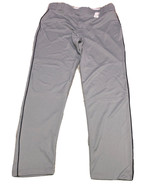 Johnny Mac’s Size XL Mens Adult Grey/Black Piped Baseball/Softball Pants... - $26.61