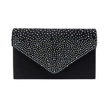 2023 New  Bag Crystal  Bag Satin Bag for Women Evening Crystal  Bride Clutch Par - £100.53 GBP