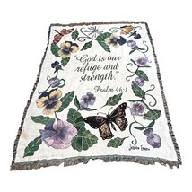 Pure Country Weavers Psalm 46:1 Throw Blanket God Is Our Refuge and Strength - $46.74