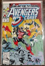 Avengers West Coast #81 April 1992 Operation Galactic Storm Part 9 Marve... - $12.95